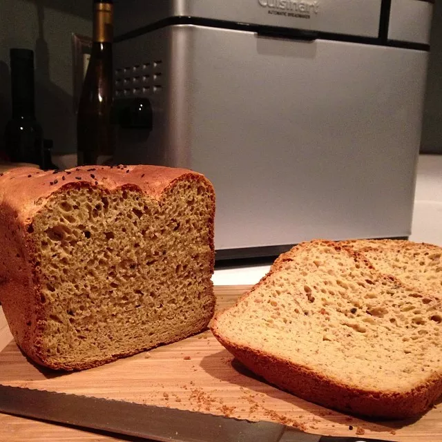 Baking Gluten-Free Bread in a Breadmaker bread mix with beer bread machine